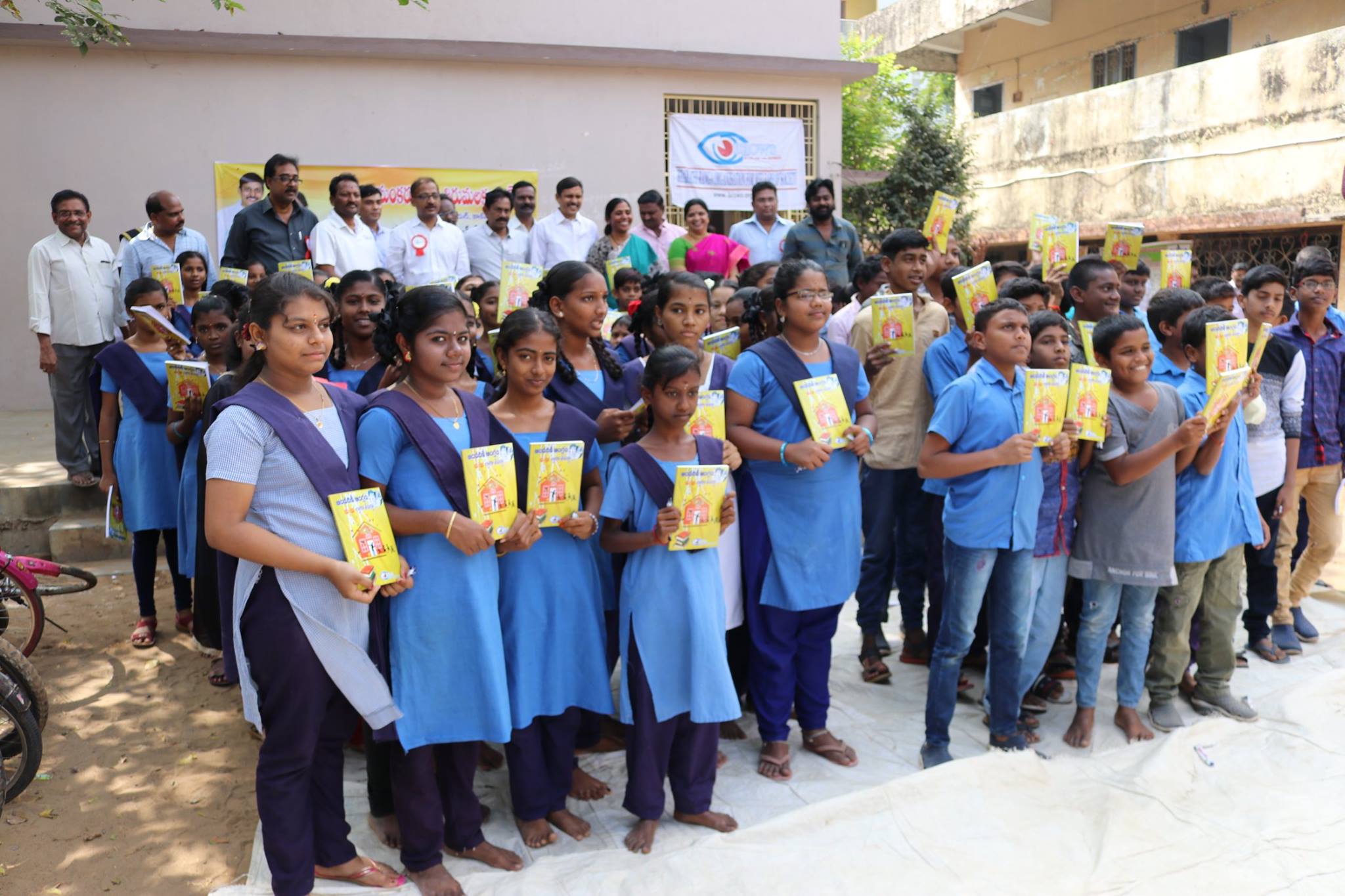 Andhariki Anglam, @ Sarada Municipal School, Tilak Street, Kakinada, on 25th January 2019