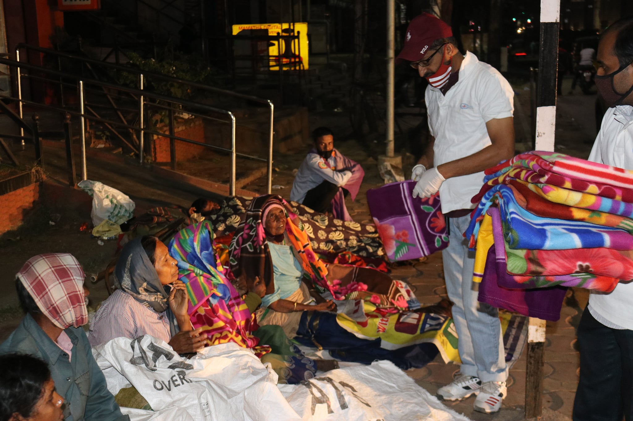 Blankets Distribution @ Hyderabad on 12-Dec-2021